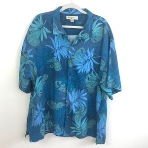 Tommy Bahama Vintage Aloha Hawaiian Print Shirt